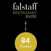 Logo Fallstaff, 84 Punkte, 1 Gabel
