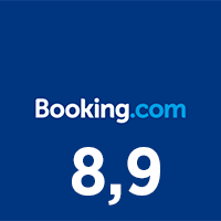 Logo Booking.com, 8,9 Punkte